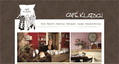 Desktop Screenshot of cafe-klatsch-hamburg.de